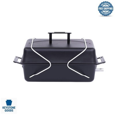 Portable 1-Burner Propane Gas Grill with 190 sq in Cooking Surface