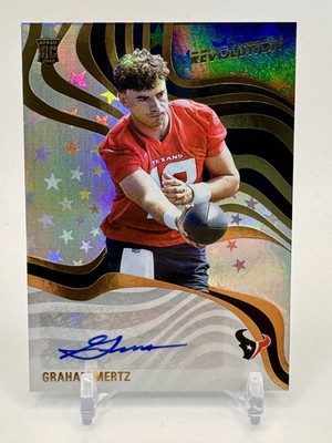 2025 Panini Revolution #RSA-GMZ Graham Mertz Revolution Signatures Atro