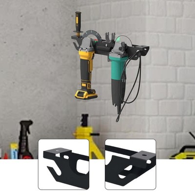 Angle Grinding Holder Power Tool Holder Multipurpose Metal Organization Wall