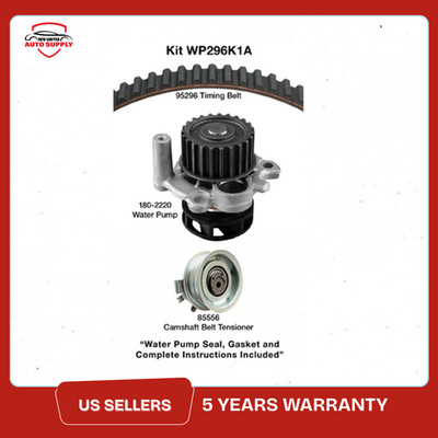 Dayco WP296K1A Engine Timing Belt Kit with Water Pump Volkswagen 1998-2015