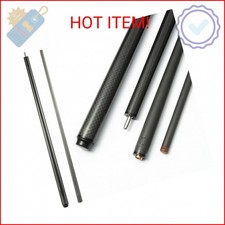 CROWN ME Carbon Fiber Pool Cue Stick 12.8mm Tip Billiard Carbon Fiber cue, 58" P