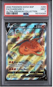Charizard V Swsh260 Psa 9 | eBay