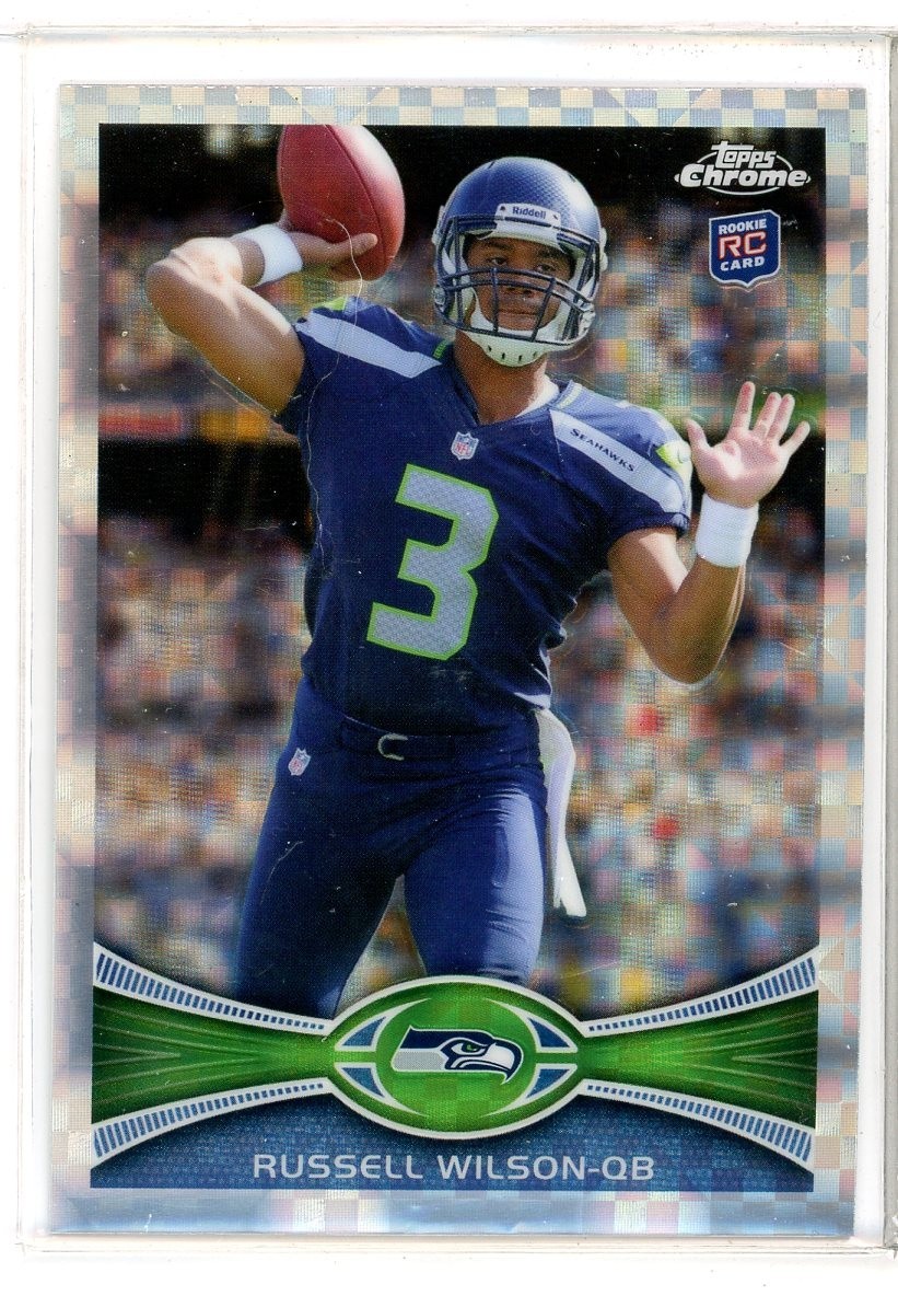 2012 Topps Chrome #40 Russell Wilson RC Rookie X-Fractor (DC)