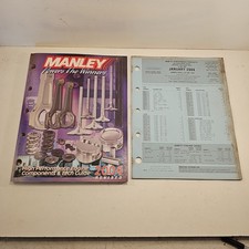 2004 Revised Manley High Performance Engine components Products Catalog