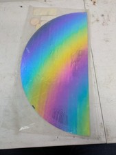 Cut Dichro - Thin Black Rainbow 2 Crinkle - Bullseye 90COE - DSBTB18CRINKLE