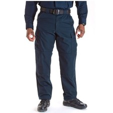5.11 Tactical 74003 Men's Ripstop TDU Tactical Pants, Dark Navy, Small Regular