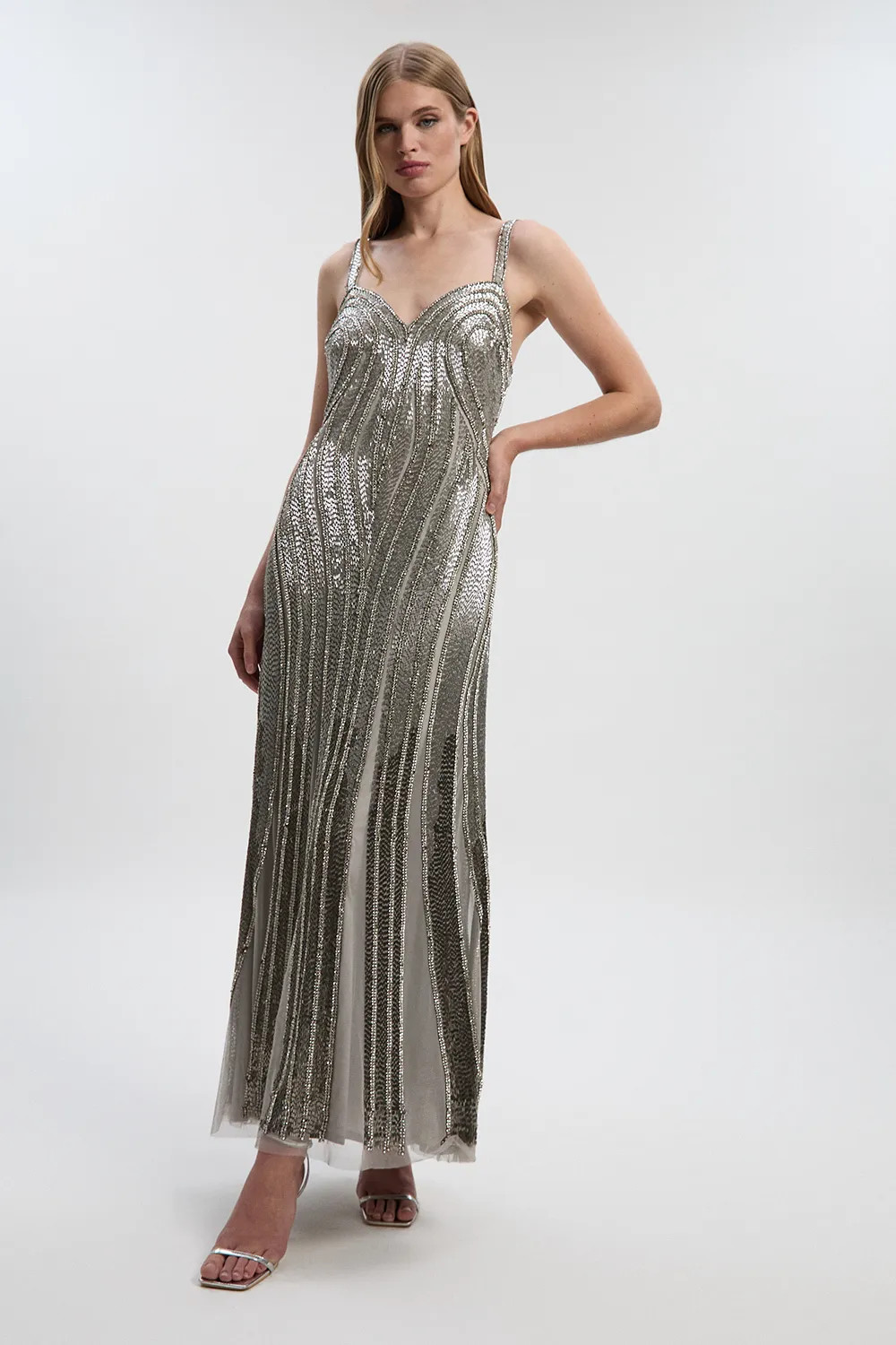 Karen Millen Maxi Dress Womens Occasion Dresses image 2