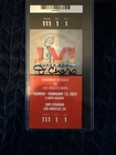 Jamarr Chase Signed Commemorative Super Bowl Ticket Cincinnati Bengals