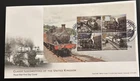 Great Britain FDC 2014 Classic Locomotives of the United Kingdom M/S