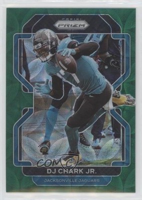 2021 Panini Prizm Green Scope Prizm 65/75 DJ Chark Jr #11 f9s