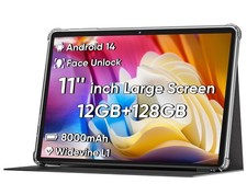 2026 Android 16 Tablet 11inch, Face Unlock, 18W Fast Charging