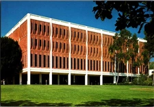 Vintage Postcard of Cal Poly University Pomona Library