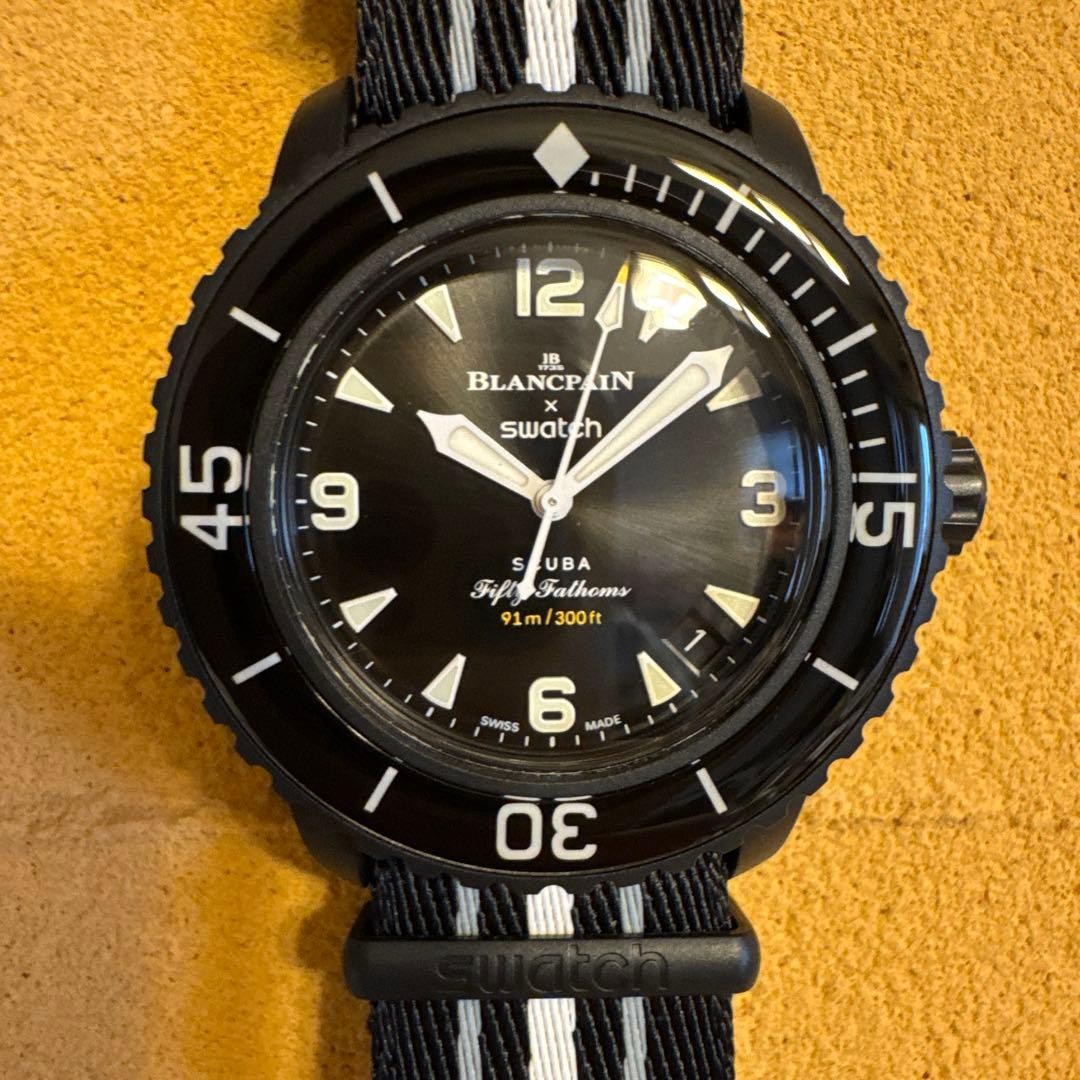 Blancpain Swatch Scuba Fifty Fathoms Ocean of Storms image 2