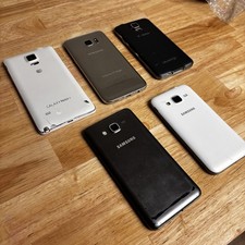 Samsung Galaxy Mixed Lot, S7 Edge S5 Note 4 Grand Prime, phones