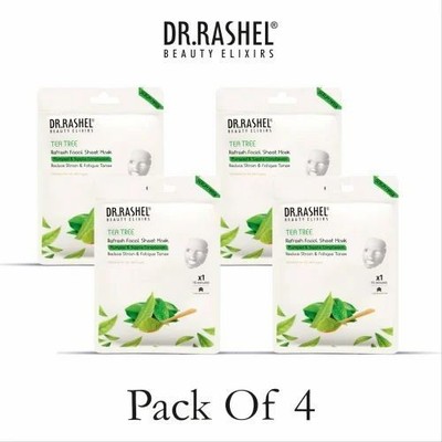 Dr. Rashel Tea Tree Refresh Facial Sheet Mask (PACK OF 4)