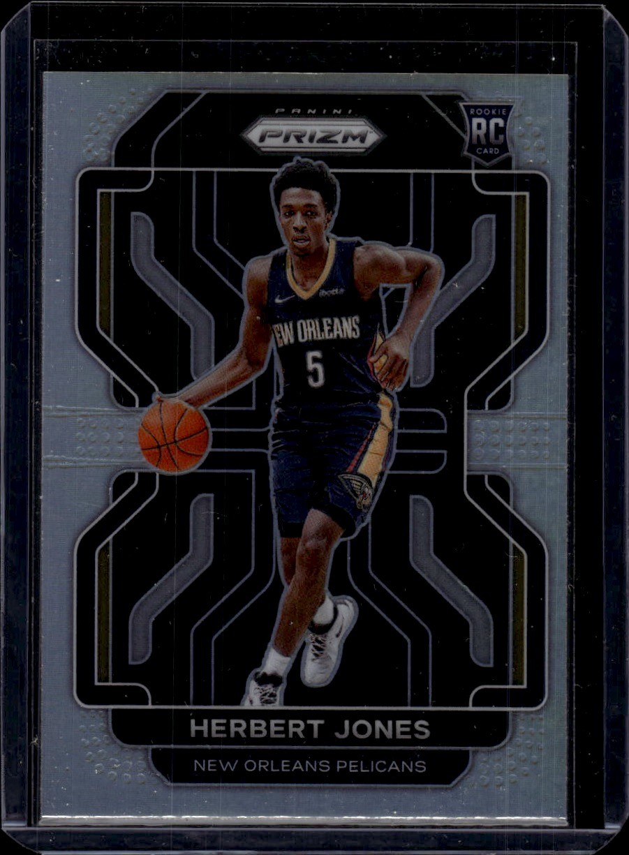 2021-22 Panini Prizm Silver #329 Herbert Jones New Orleans Pelicans Rookie