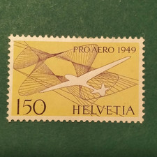 SWITZERLAND 1949 PRO AIRPLANE MNH