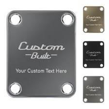 Neck Plate - Standard 4-Bolt - Your Serial or...