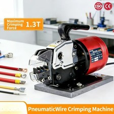 Alicates terminales neumáticos alicates de alambre de prensado en frío máquina prensadora automática