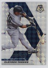 2021 Panini Mosaic White Mosaic Prizm 18/25 Gleyber Torres #138 nd3