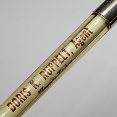 c1960s Steamboat Rock Iowa Doris K Ruppelt Agent Tomorrow May Be Too Late Pen