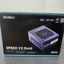 Lian Li SP850 V2 Gold 850W SFX Power Supply w. 12V-2x6 Cable Black SP850G.B