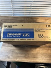 Grabadora de casete de video Panasonic Omnivision VHS PV-2101 NUEVO DE STOCK. Hecho en Japón