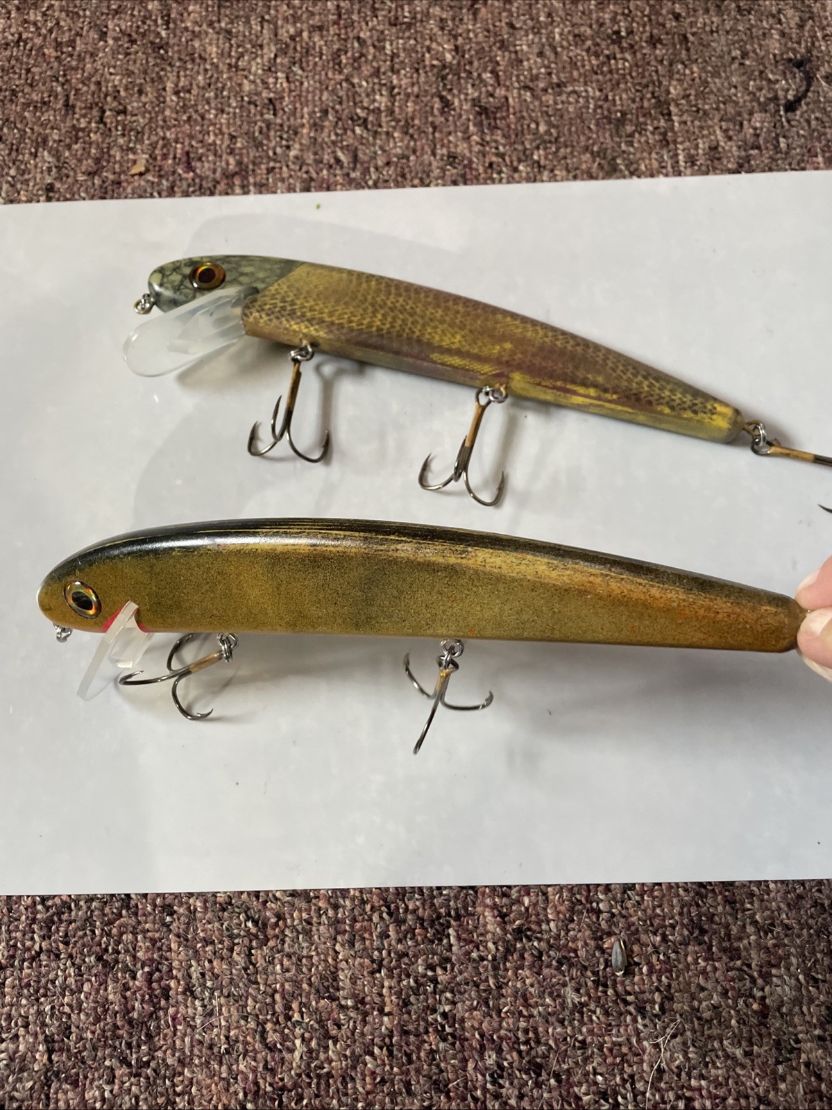 2 Custom 10” Muskie/Pike Plugs - Image 4