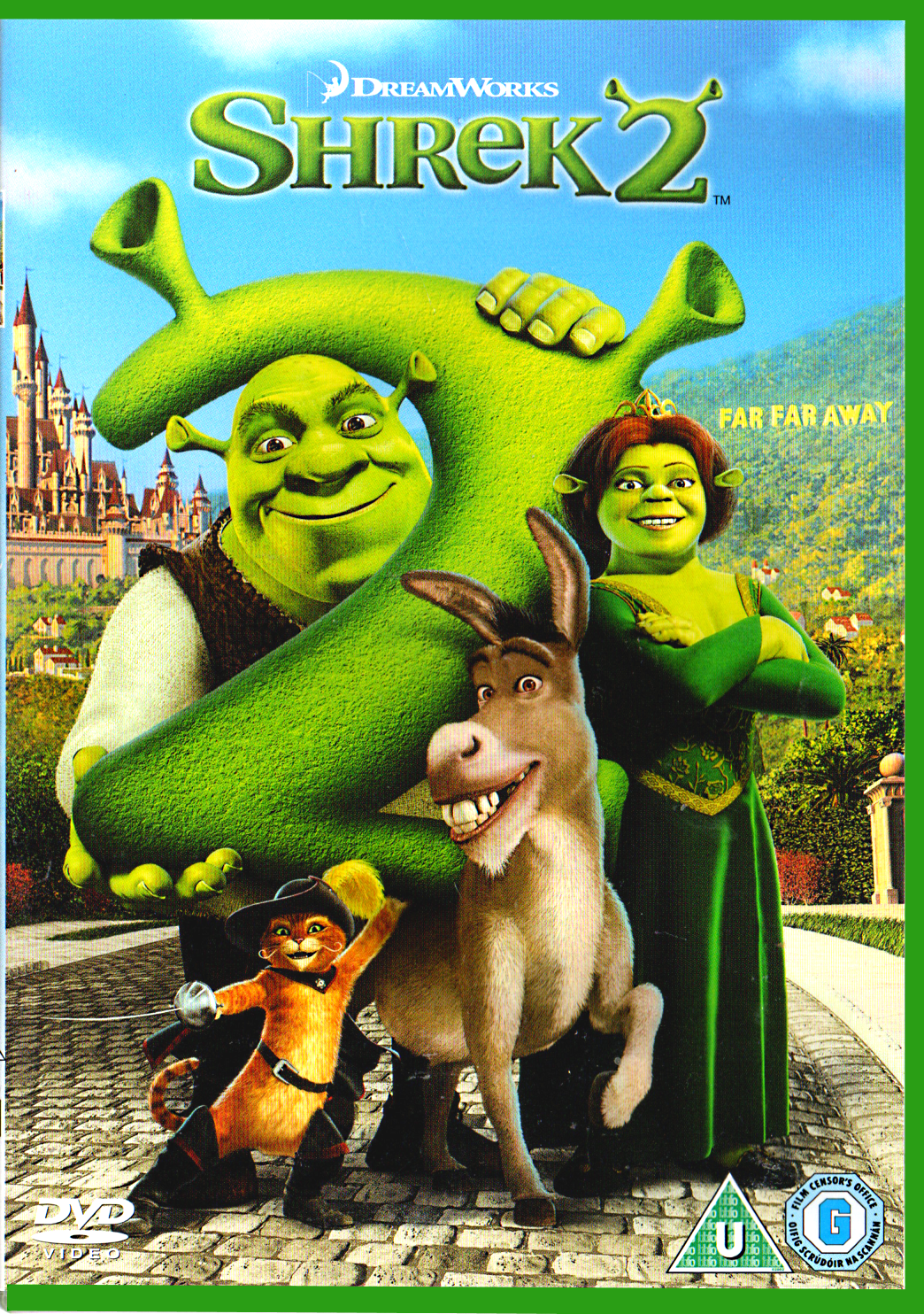 DreamWorks Shrek 2 - DVD - U - Animated Movie - Mike Myers - FAST POST