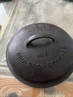 Wagner Ware Cast Iron #8 Fully Marked Drip Drop Roaster Lid #1268 Free Fast Ship