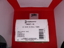 INTERMATIC KM2ST-1G Timer, Mechanical, 120V, 20A, Wall Switch