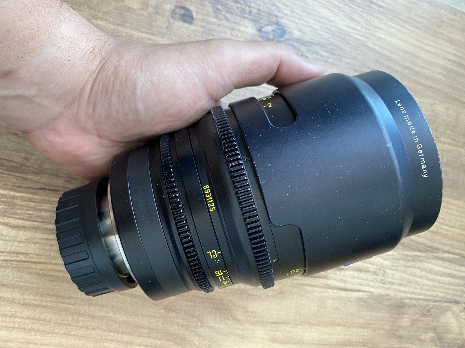 Carl Zeiss Digiprime 7mm T1.6 Mount Cinema Lens