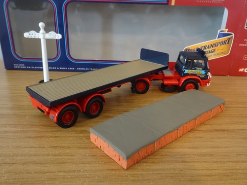CORGI CLASSICS KNOWLES TRANSPORT BEDFORD KM PLATFORM TRUCK MODEL CC11403 1:50 - Picture 4 of 5