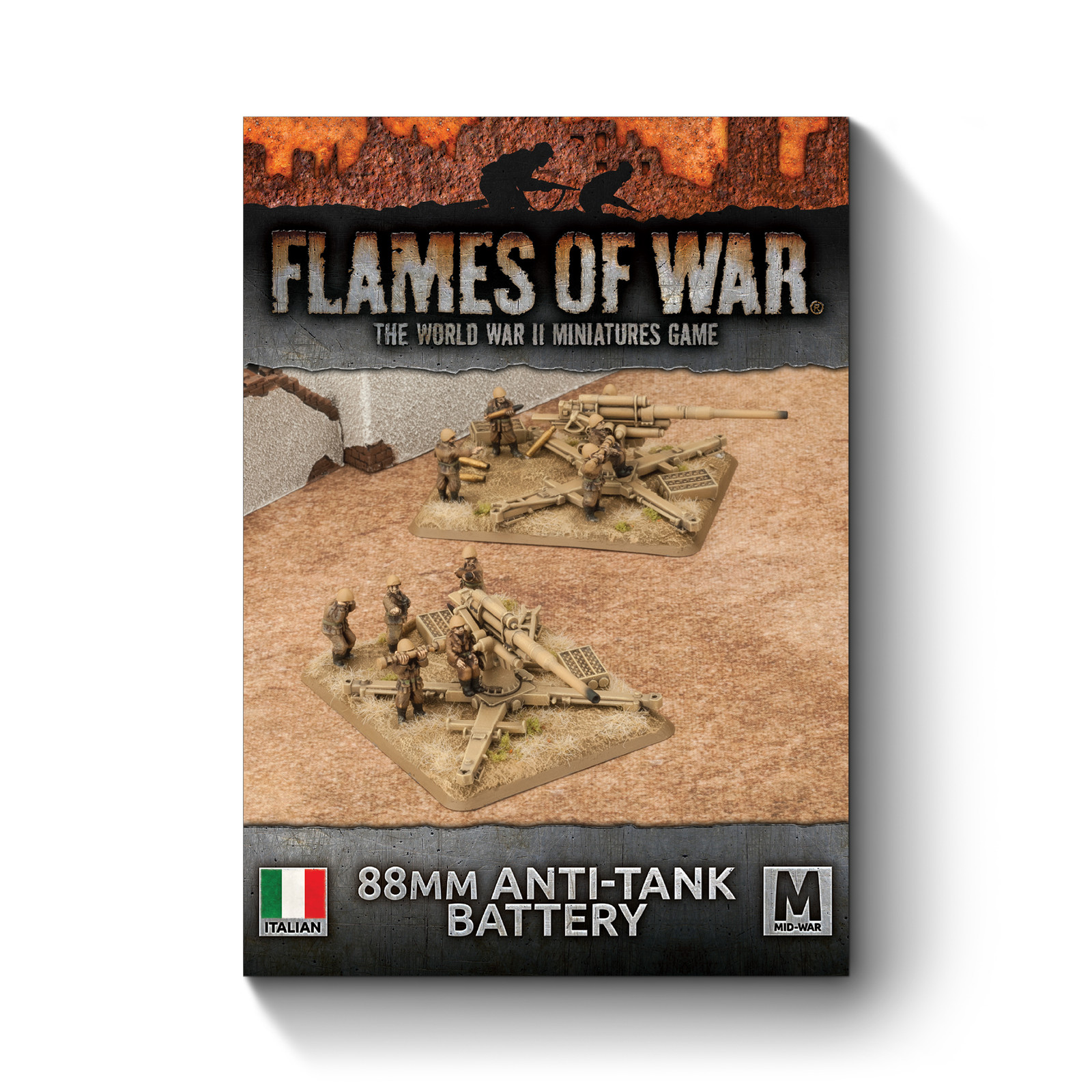 Flames of War Italian 88mm Anti-Tank Battery 4990₽