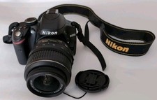 Nikon D3200 Digital Camera 24.2MP Black Camera With 18-55mm Lens