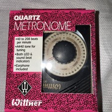 Wittner Quartz Metronome Digital MT-50  BRAND NEW IN BOX with EAR PIECE, Manual