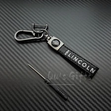 Lincoln Genuine Leather Keychain US Seller Free Shipping