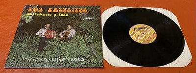 RARE Vintage Vinyl/LP. Satelites/Fidencio/Toño. Ojitos Verdes. FRLP-1368. READ!