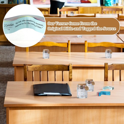 15 Stück Bibelvers Glas Verse Glas für Gefühle und Gefühle Schrift Gebet... - Bild 5 von 7