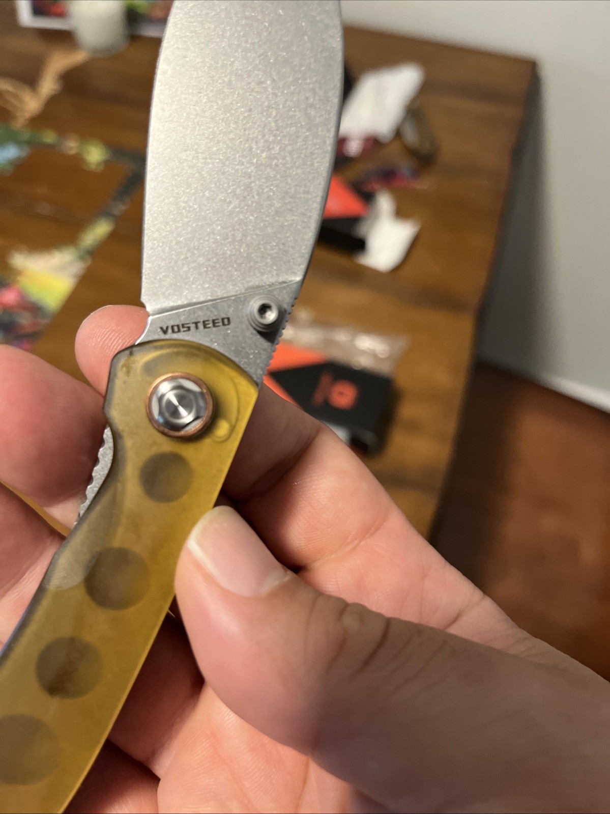 Vosteed CountyComm Exclusive Ultem Large Nightshade Nitro V + Patch + Flashlight