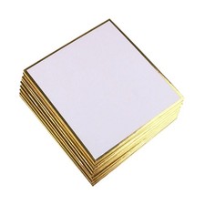 10Pcs Shikishi Boards Crafts Supplies Japanese Shikishi White Boards