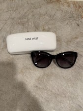 Nine West NW583S-001 Black Cat Eye Sunglasses 135-57-17