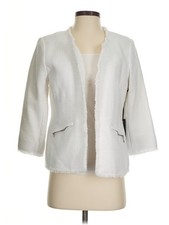 NWT Black Label by Chico's Women Ivory Blazer 0