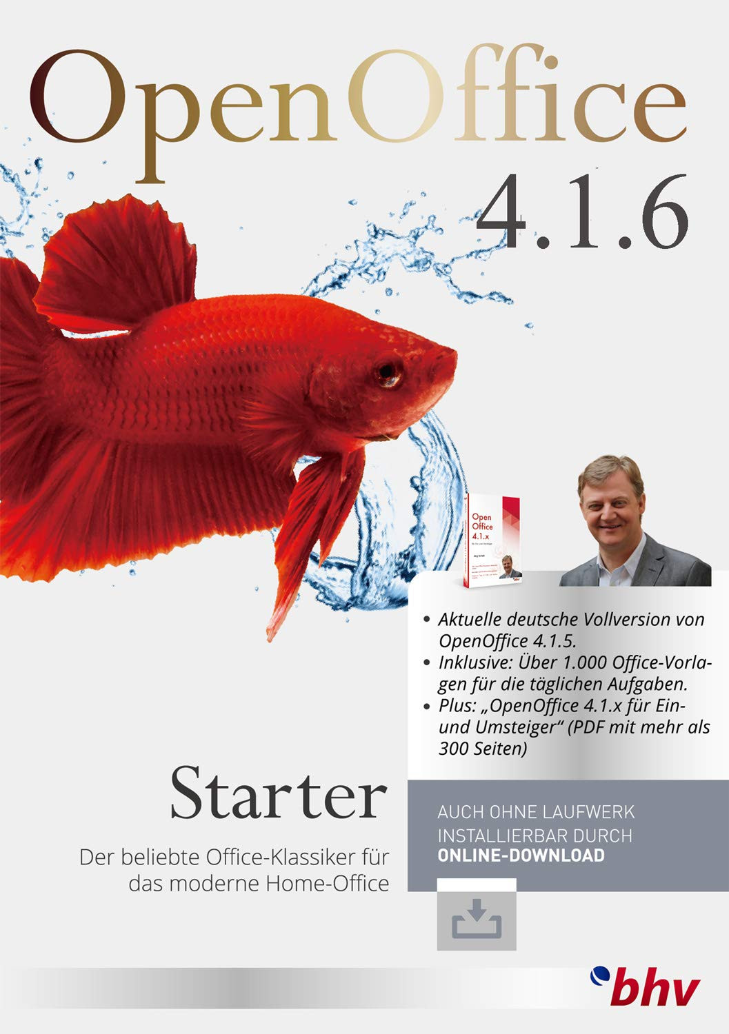 OpenOffice 4.1.6 Starter (Windows Vista,  Windows 8,  Windows 10,  Windows 7)