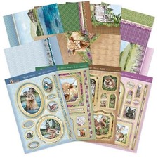 Hunkydory 16 A4 Highland Wildlife Deluxe Toppers, Card & Paper Kit P&P Discounts