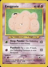 2002 Exeggcute Common Neo Destiny 064/105 Unlimited LP