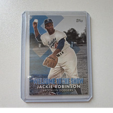 Topps 2022 Topps Series 1 Welcome to the Show Insert Jackie Robinson #WTTS-1
