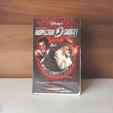 Vintage Disney's Inspector Gadget VHS Clam Shell Case, 1999 Matthew Broderick