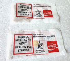 2 PUNTURE DI RICAMBIO COCA-COLA RUSSELL SUPER-CORD YOYO ORIGINALI RETURN TOP NUOVE CON SCATOLA