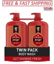 Old Spice Swagger Scent of Cedarwood Men's Body Wash, 33.4 fl. oz., 2 pk.